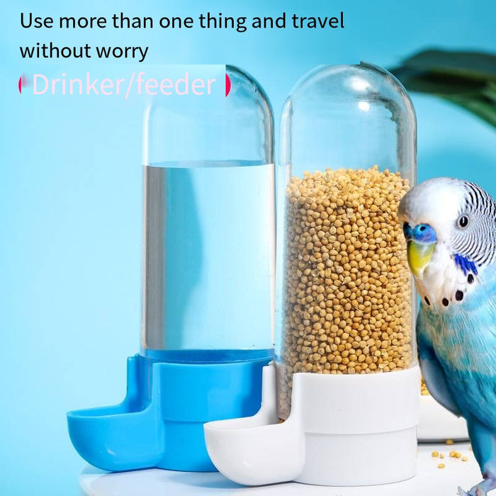 No-Mess Automatic Bird Feeder & Waterer