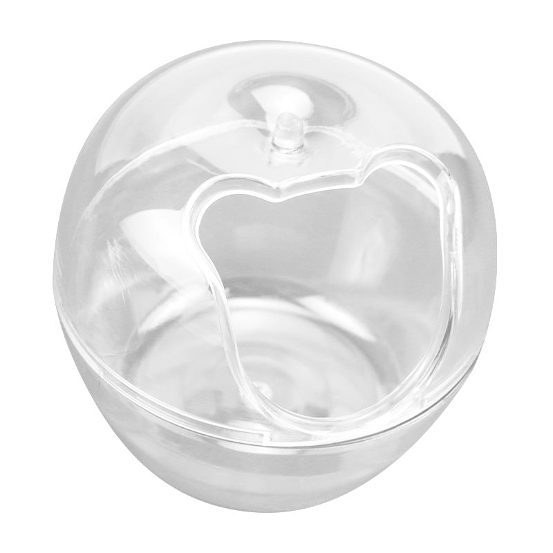 Transparent Hamster Sand Bath Room