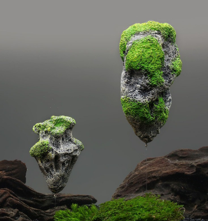 Floating Rock Aquarium Decor (Avatar Style)