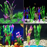 10pcs Artificial Aquarium Plants for Fish Tank Decoration