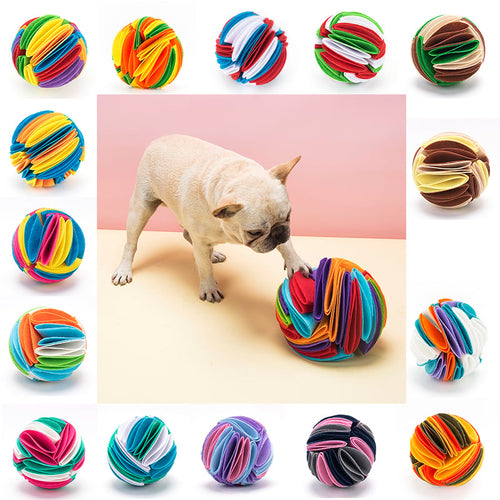 Sniff & Seek™ Snuffle Ball — Interactive Treat Puzzle for Dogs