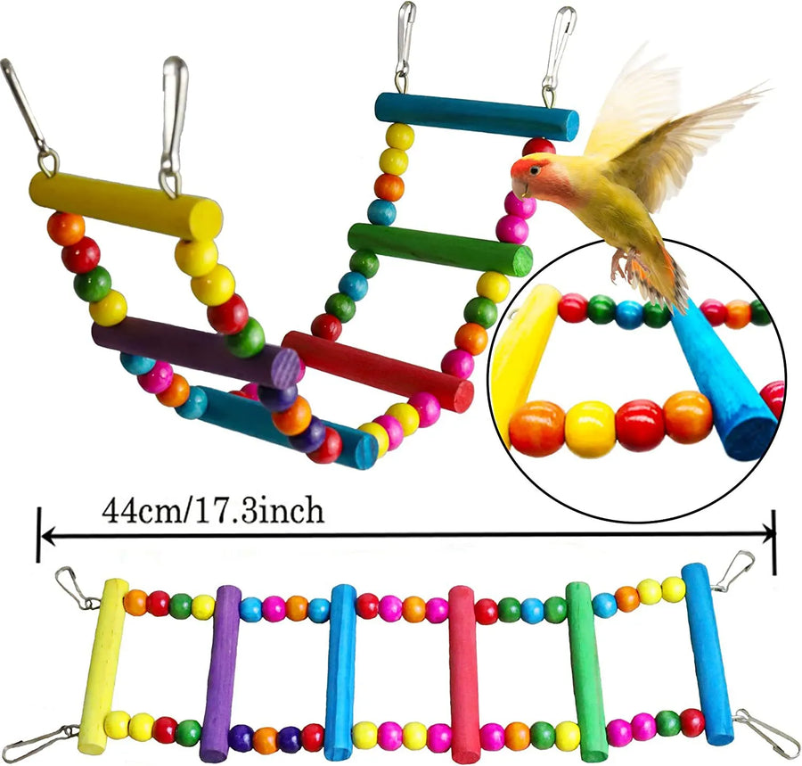 7-Piece Bird Toy Set