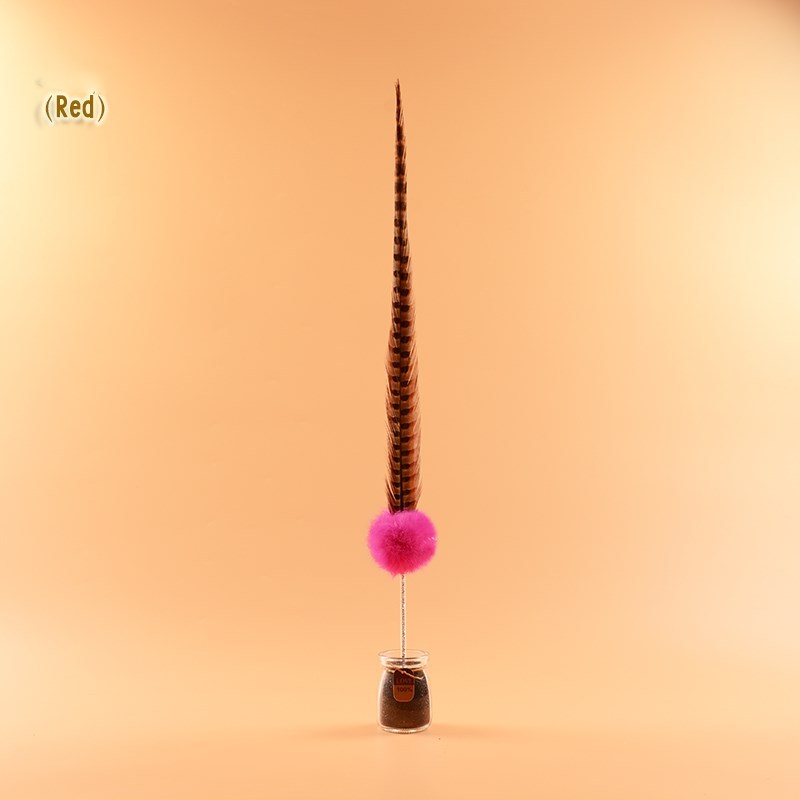 Feather Teaser Wand for Cats