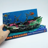 Sunken Pirate Shipwreck Aquarium Decor