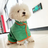 Fast-Drying Dog Bathrobe Towel Wrap